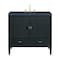 James Martin Vanities 36'' Vanity, Carbon Oak w/ 3 CM Charcoal Soapstone Quartz Top 485-V36-CBO-3CSP - alternate 1